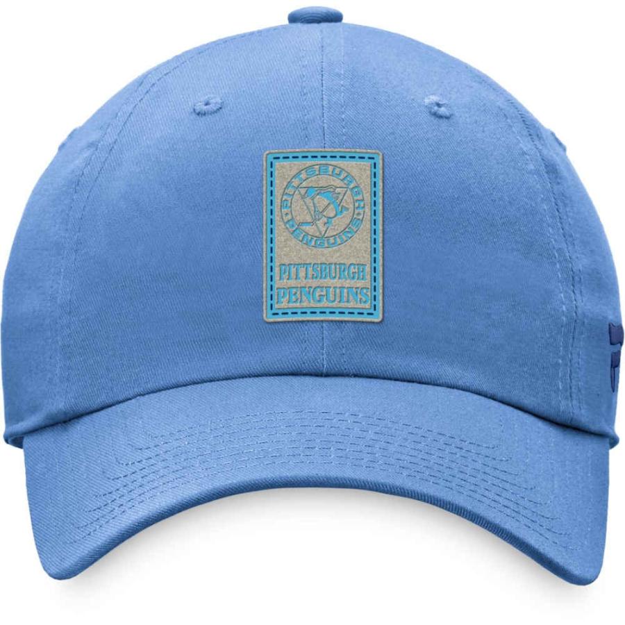 ファナティクス (Fanatics) ユニセックス キャップ 帽子 Nhl Pittsburgh Penguins Patch Blue Adjustable Hat｜import-garage｜02