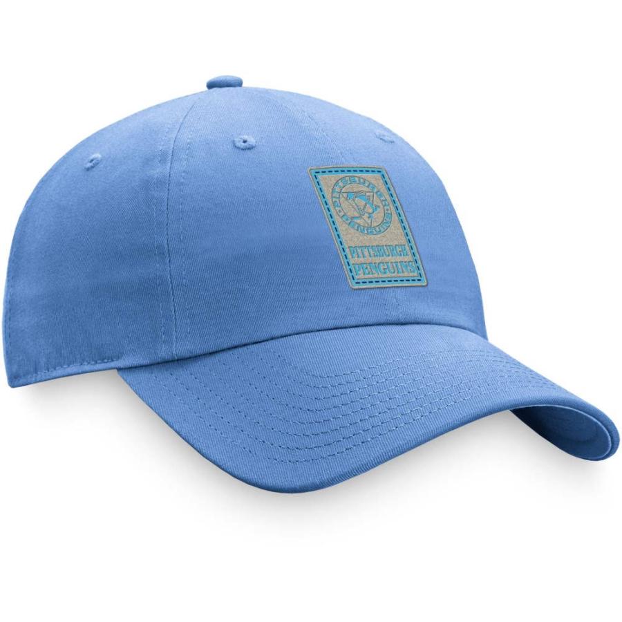 ファナティクス (Fanatics) ユニセックス キャップ 帽子 Nhl Pittsburgh Penguins Patch Blue Adjustable Hat｜import-garage｜03