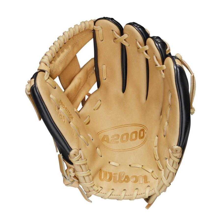 ウィルソン (Wilson) ユニセックス 野球 グローブ 11.5'' 1786 A2000 Series Glove (Black)｜import-garage｜04