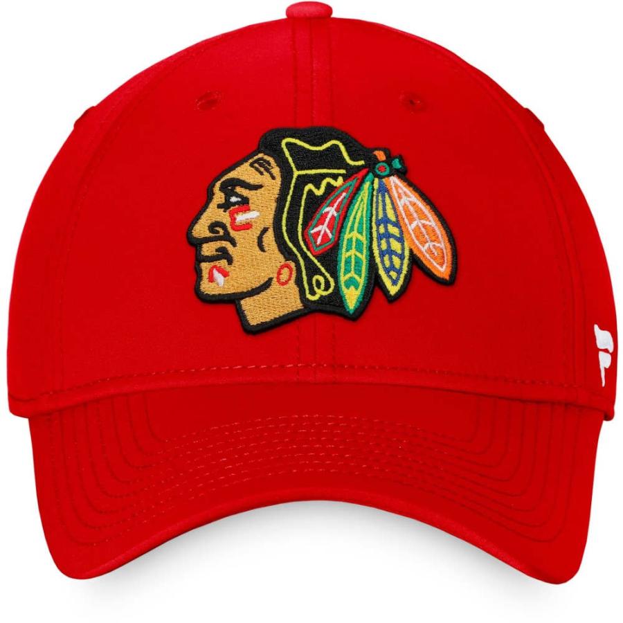 ファナティクス (Fanatics) ユニセックス キャップ 帽子 Nhl Chicago Blackhawks Core Unstructured Flex Hat｜import-garage｜02