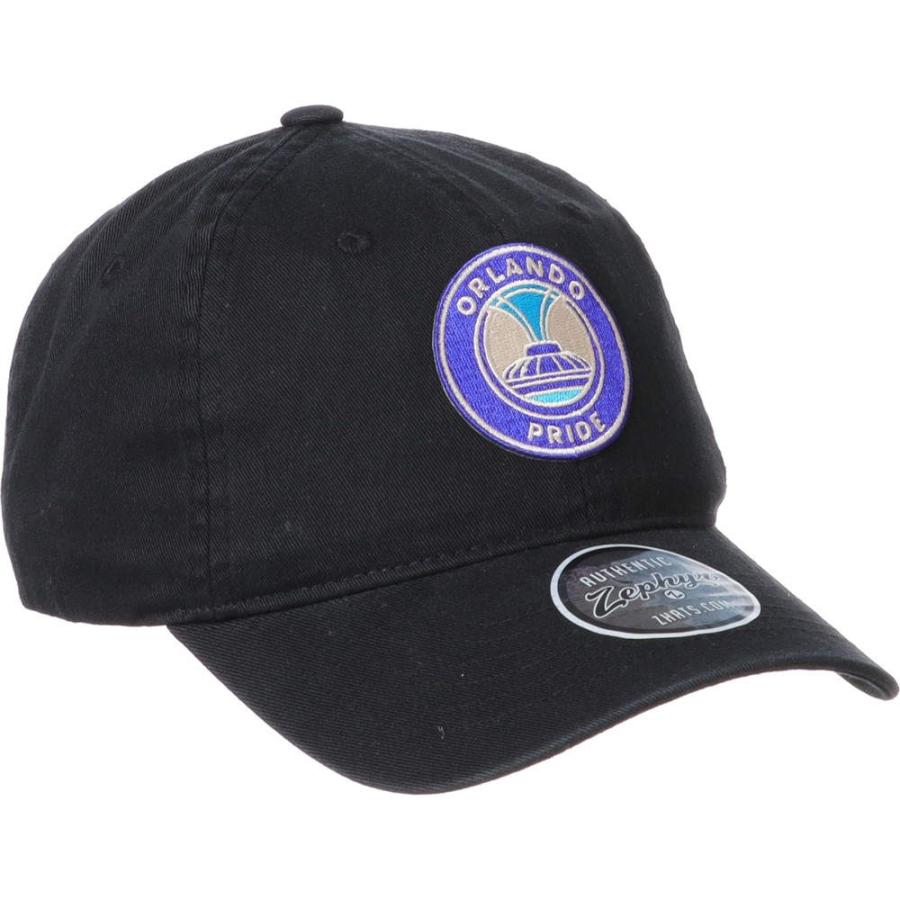 ゼファー (Zephyr) ユニセックス キャップ 帽子 Orlando Pride Team Black Adjustable Hat｜import-garage｜03