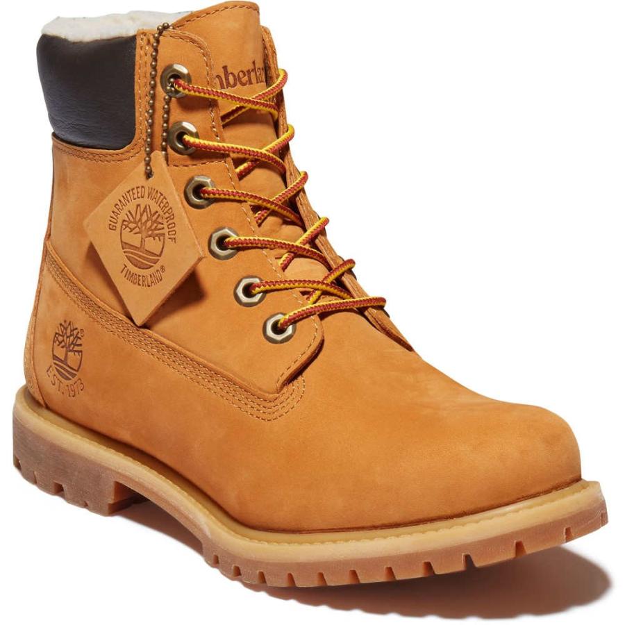 ティンバーランド (Timberland) レディース ブーツ シューズ・靴 6"" Lined Waterproof Boots (Wheat)｜import-garage｜03