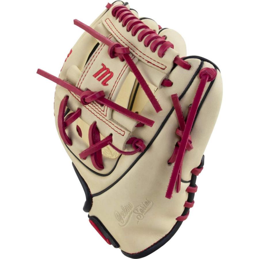マルッチ (Marucci) ユニセックス 野球 グローブ 11.5 M Type Oxbow Series Glove (Camel/Red)｜import-garage｜04