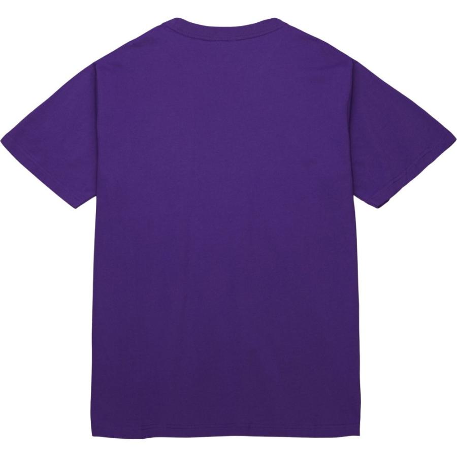 ミッチェル&ネス (Mitchell & Ness) メンズ Tシャツ トップス Los Angeles Kings Pocket Purple T-Shirt｜import-garage｜02