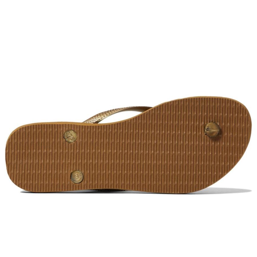ハワイアナス (Havaianas) レディース ビーチサンダル シューズ・靴 Slim Flip Flop Sandal (Bronze)｜import-garage｜03
