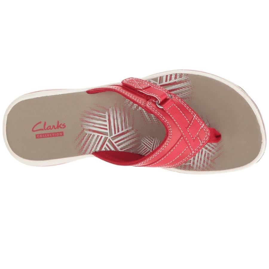 クラークス (Clarks) レディース ビーチサンダル シューズ・靴 Breeze Sea (Red)｜import-garage｜02