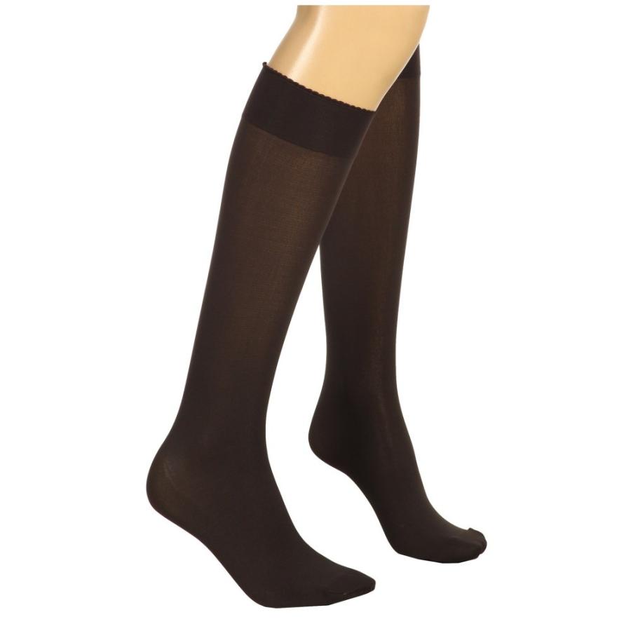 ウォルフォード (Wolford) レディース ソックス インナー・下着 Velvet De Luxe 50 Knee-Highs (Nearly Black)｜import-garage｜04