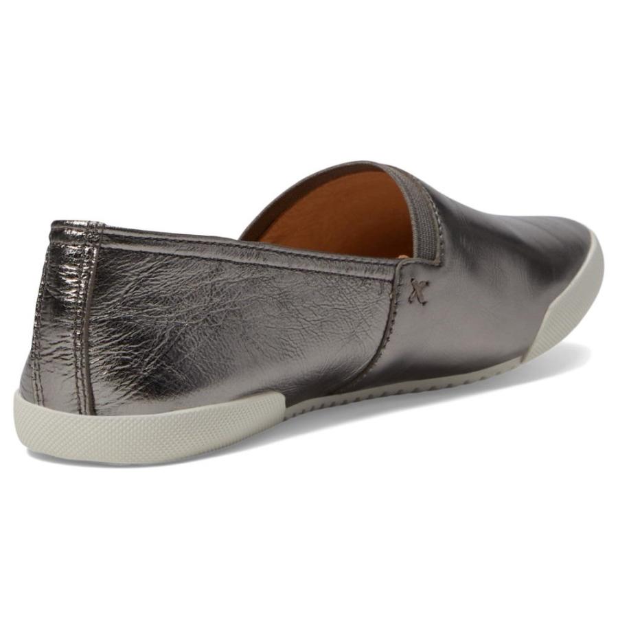 東京オリンピック フライ (Frye) レディース スリッポン・フラット シューズ・靴 Melanie Slip On (Dark Pewter)