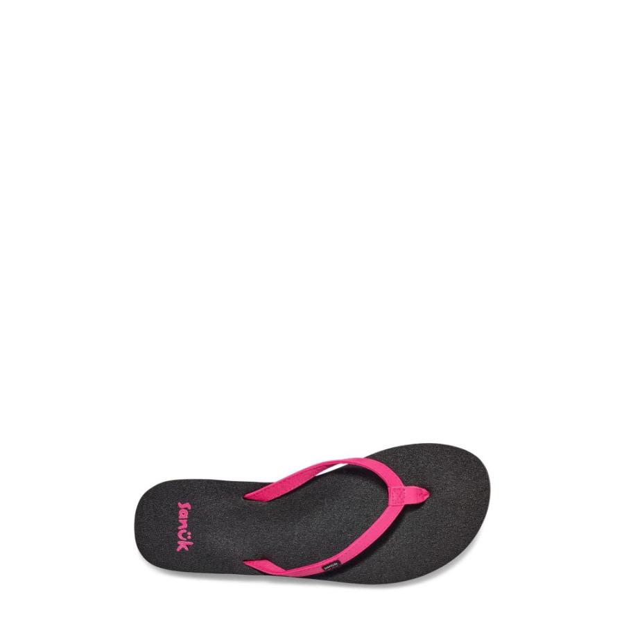 サヌーク (Sanuk) レディース ビーチサンダル シューズ・靴 Yoga Joy (Hot Pink)｜import-garage｜02