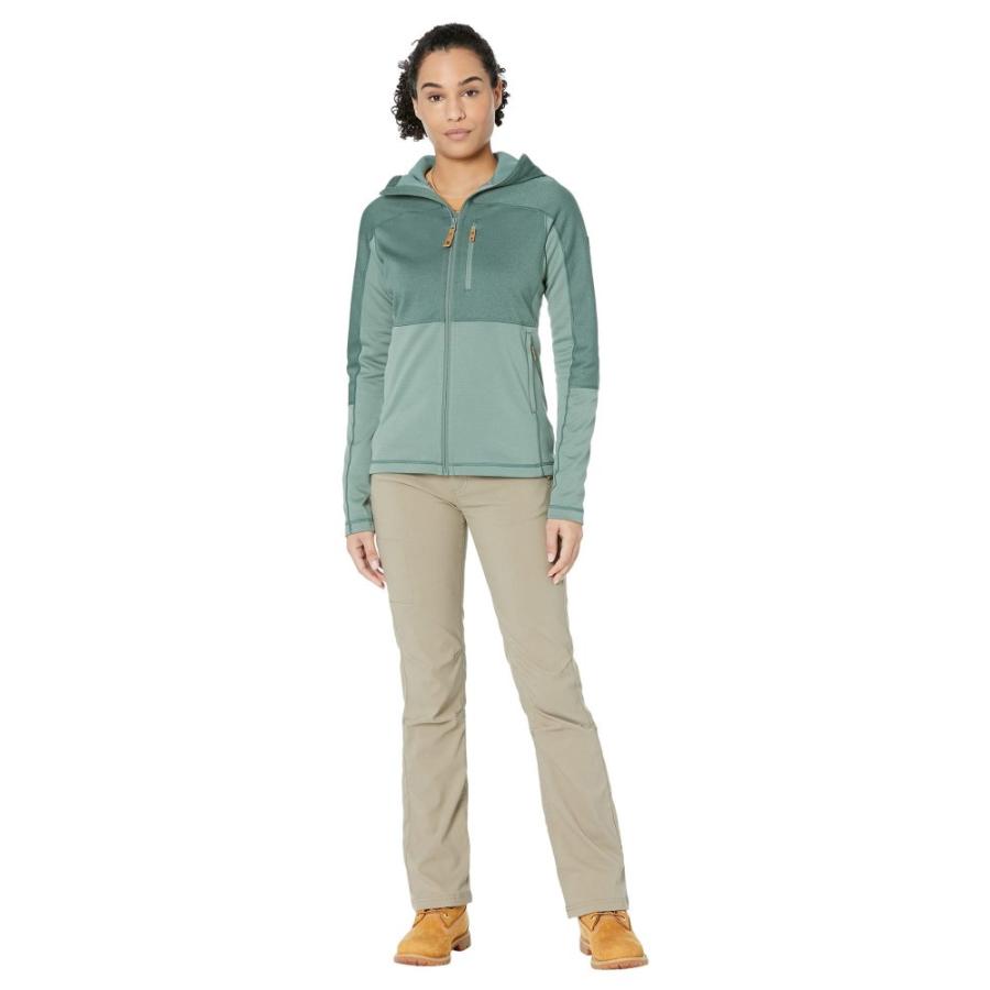 フェールラーベン (Fjallraven) レディース フリース トップス Abisko Trail Fleece (Patina Green)｜import-garage｜04