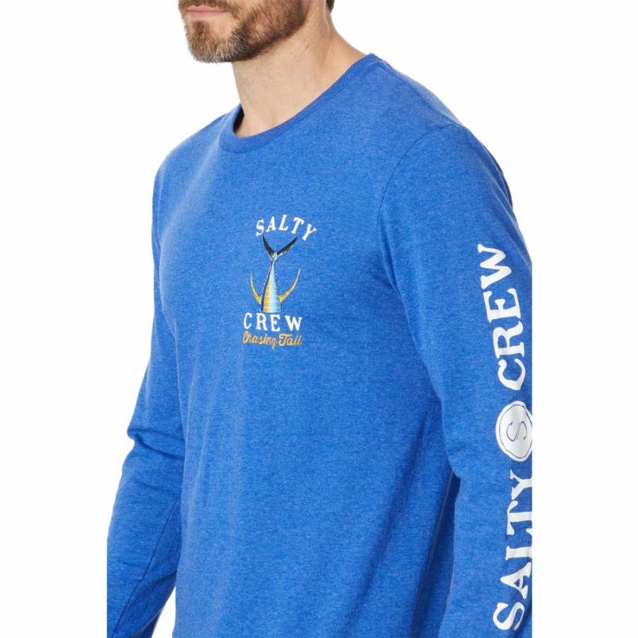 ソルティークルー (Salty Crew) メンズ 長袖Tシャツ トップス Tailed Long Sleeve Tee (Royal Heather)｜import-garage｜03