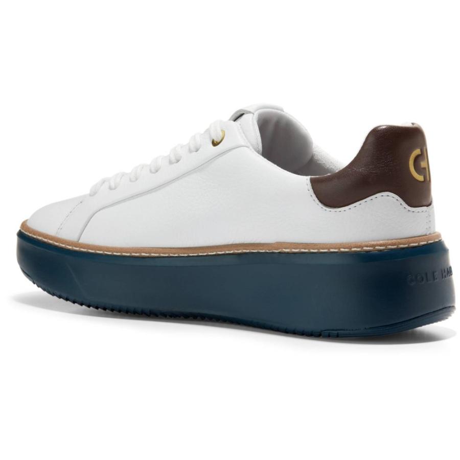 コールハーン (Cole Haan) レディース スニーカー シューズ・靴 Grandpro Topspin Sneaker (Optic White/Dark Chocolate/Blue Wing Teal)｜import-garage｜04