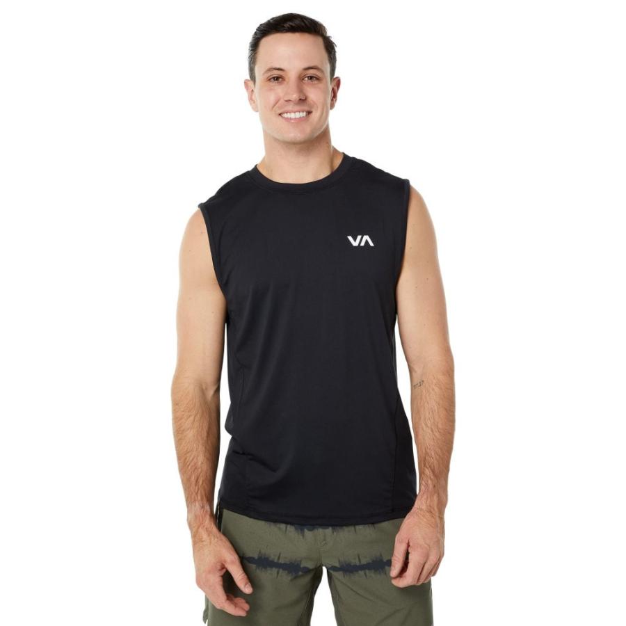 ルーカ (RVCA) メンズ タンクトップ トップス Sport Vent Muscle Tank (Black) sh29606311