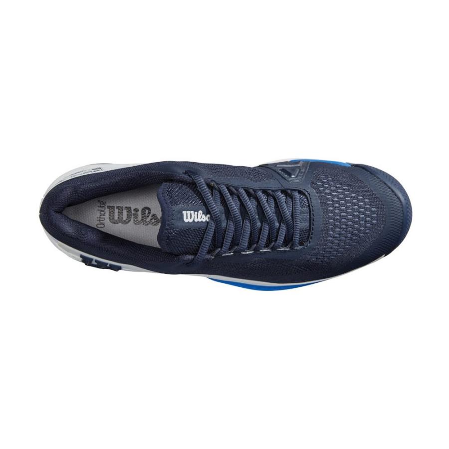 ウィルソン (Wilson) メンズ テニス シューズ・靴 Rush Pro 4.0 Tennis Shoes (Navy Blazer/White/Lapis Blue)｜import-garage｜02