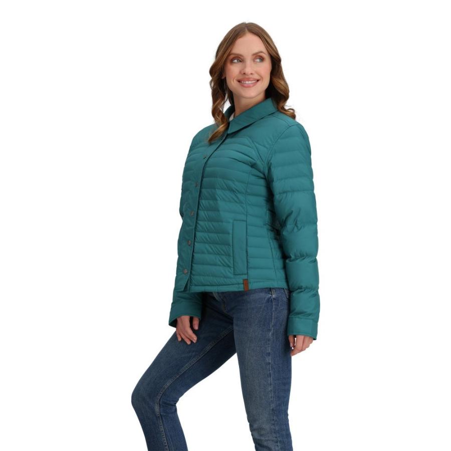 Calypso オバマイヤー (Obermeyer) レディース ダウン・中綿ジャケット アウター Willa Down Shirt (Last Light) Down Jacket – Obermeyer