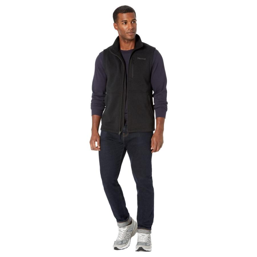 (取寄) マーモット ドロップ ライン ベスト Marmot Drop Line Vest Black マーモット (Marmot) メンズ ベスト・ジレ トップス Drop Line Vest