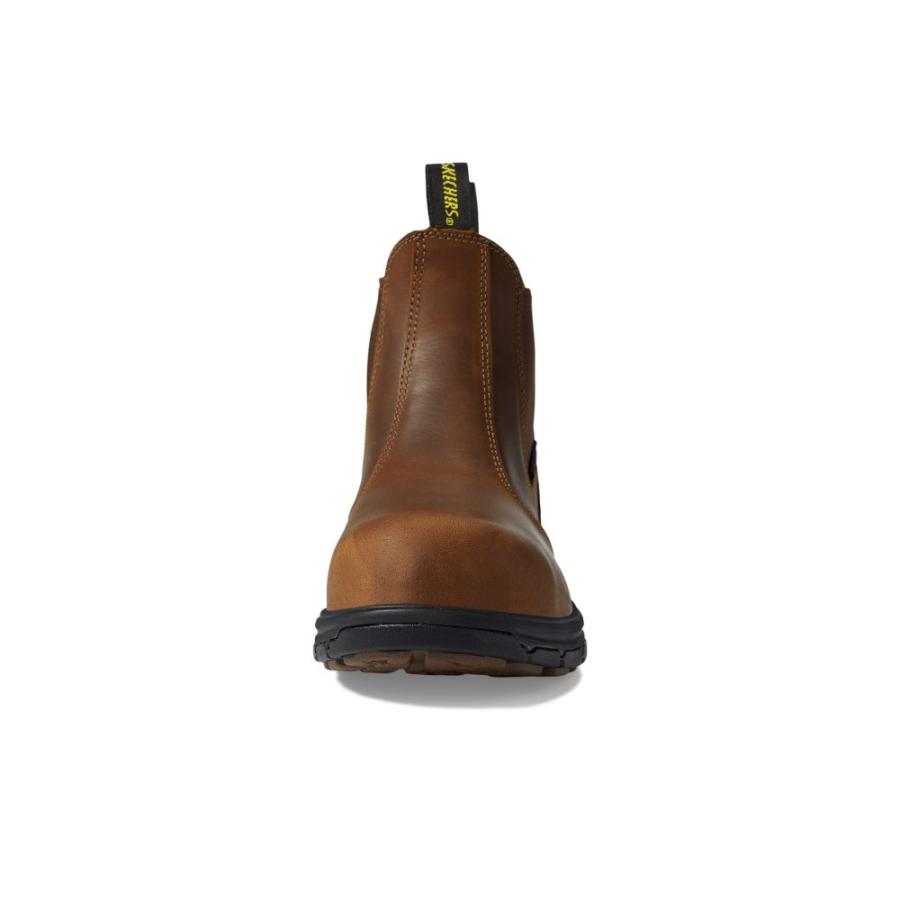 スケッチャーズ (SKECHERS Work) メンズ ブーツ シューズ・靴 Vicksburg Comp Toe (Brown)｜import-garage｜02