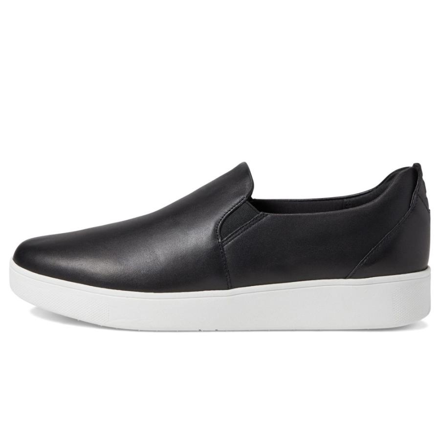 フィットフロップ (FitFlop) レディース スリッポン・フラット シューズ・靴 Rally Leather Slip-On Skate Sneakers (Black)｜import-garage｜04