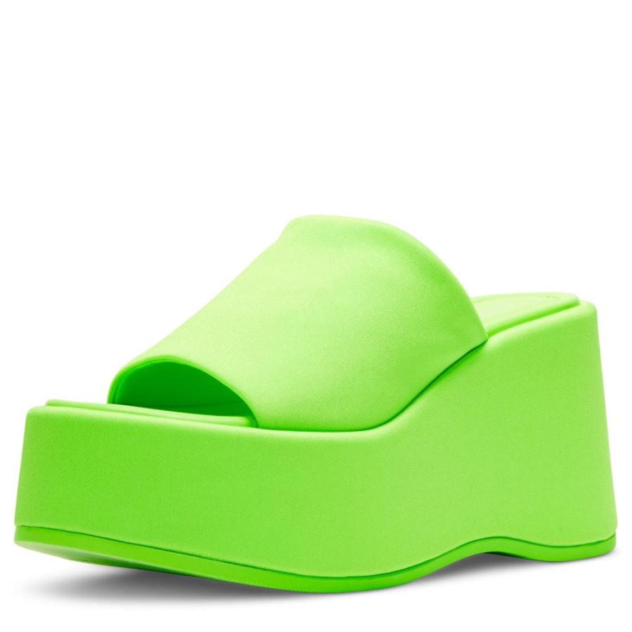 マッデン ガール (Madden Girl) レディース サンダル・ミュール シューズ・靴 Nicco (Lime) sh29857475