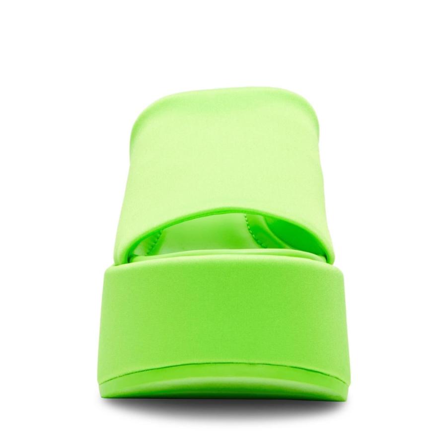 マッデン ガール (Madden Girl) レディース サンダル・ミュール シューズ・靴 Nicco (Lime) sh29857475