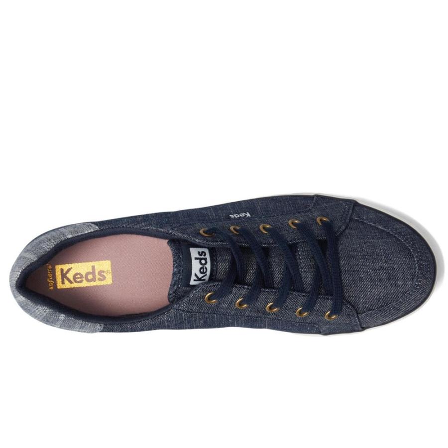 ケッズ (Keds) レディース スニーカー シューズ・靴 Center Iii Lace Up (Navy Denim Plaid)｜import-garage｜02