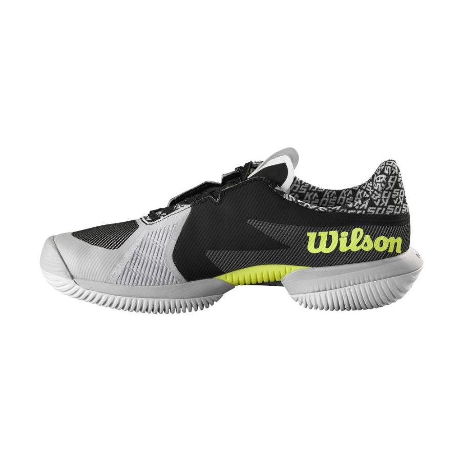 ウィルソン (Wilson) メンズ テニス シューズ・靴 Kaos Swift 1.5 Tennis Shoes (Pearl Blue/Black/Safety Yellow)｜import-garage｜04