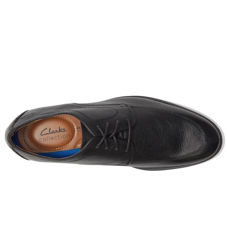 クラークス (Clarks) メンズ 革靴・ビジネスシューズ シューズ・靴 Whiddon Apron (Black Tumbled Leather)｜import-garage｜02