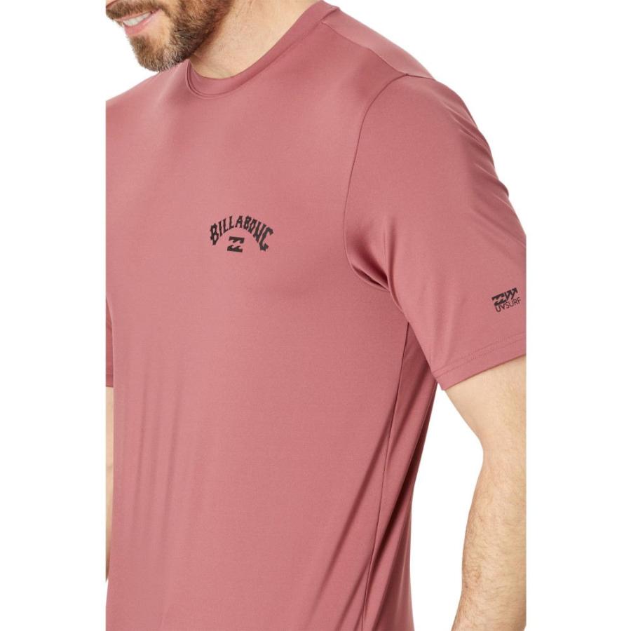 ビラボン (Billabong) メンズ ラッシュガード 水着・ビーチウェア Arch Wave Loose Fit Short Sleeve Rashguard (Rose Dust)｜import-garage｜03