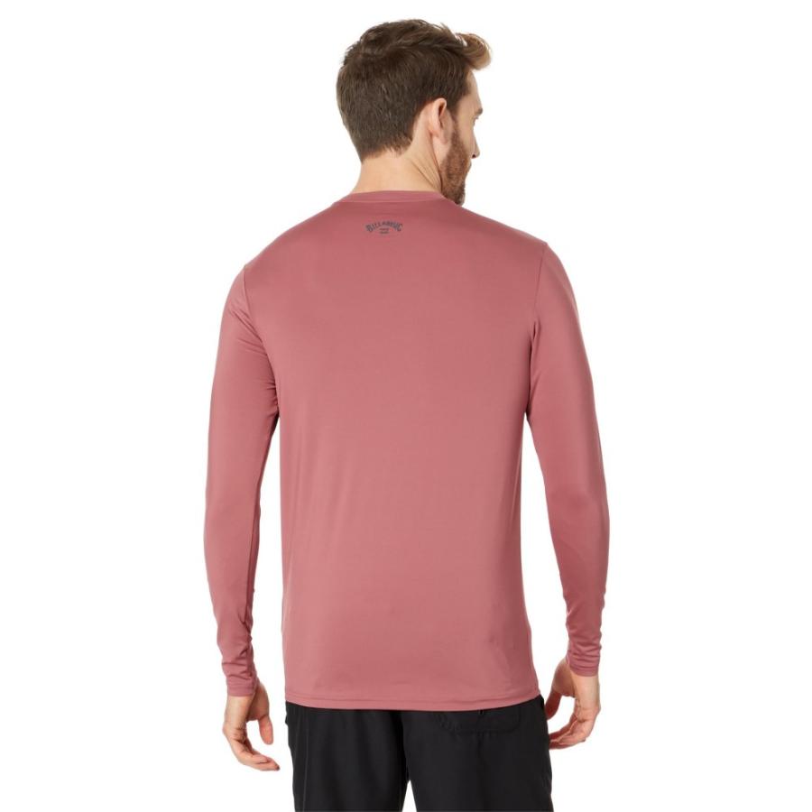 ビラボン (Billabong) メンズ ラッシュガード 水着・ビーチウェア All Day Wave Loose Fit Long Sleeve Rashguard (Rose Dust)｜import-garage｜02