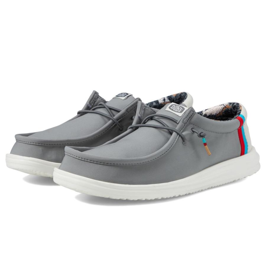 ヘイデュード (Hey Dude) メンズ スニーカー シューズ・靴 Wally H2O Surf (Grey) sh29924982