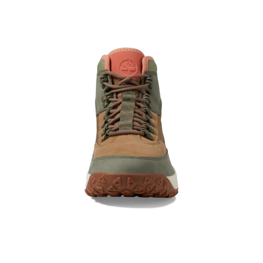 ティンバーランド (Timberland) レディース ハイキング・登山 シューズ・靴 Greenstride Motion 6 Mid Lace-Up Waterproof Hiking Boots (Dark Green Nubuck)｜import-garage｜03