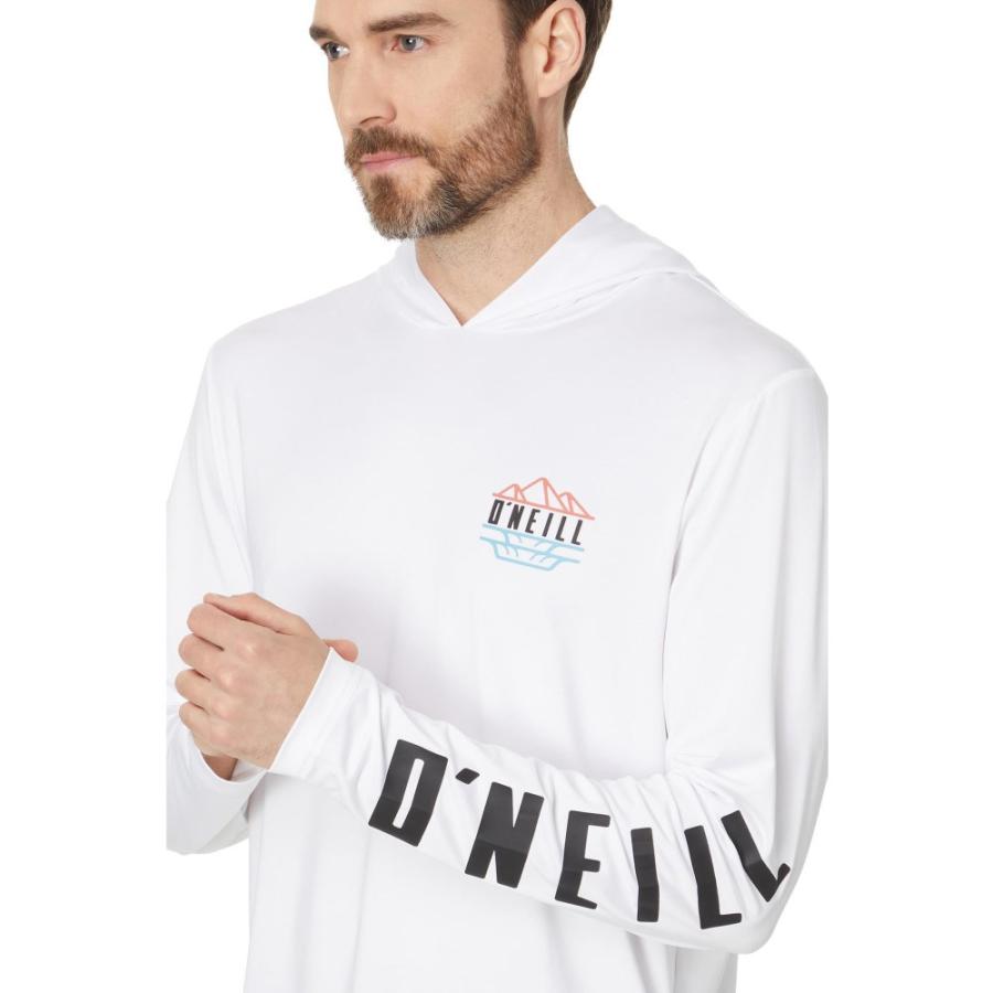 オニール (O'Neill) メンズ パーカー トップス Traveler Upf Hooded Long Sleeve Tee (White)｜import-garage｜03