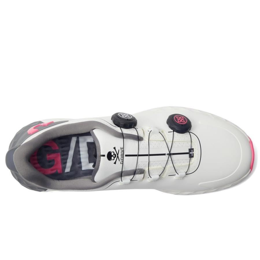 ジーフォア (GFORE) メンズ ゴルフ シューズ・靴 G/Drive Perforated T.P.U. Golf Shoes (Snow)｜import-garage｜02