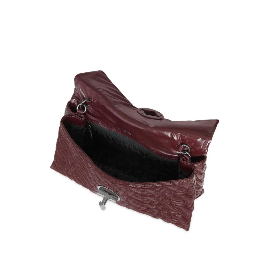 レベッカ ミンコフ (Rebecca Minkoff) レディース ショルダーバッグ バッグ Double Gusset Xbody W/Chain Qu (Garnet)｜import-garage｜03