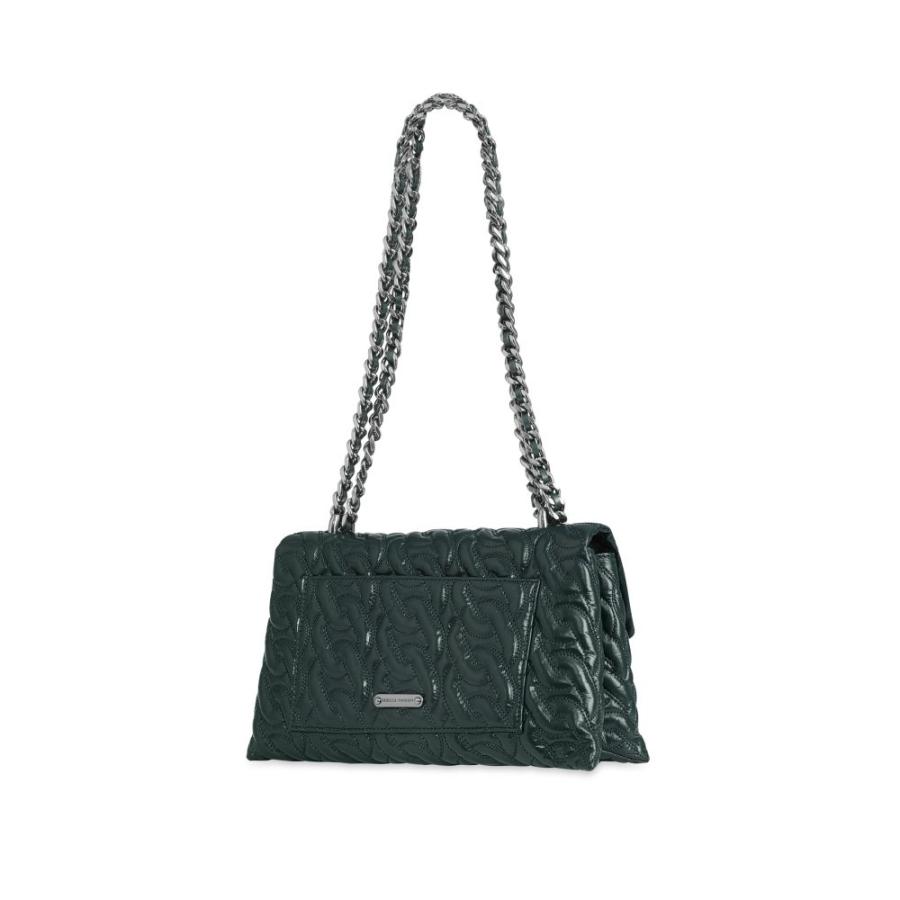 レベッカ ミンコフ (Rebecca Minkoff) レディース ショルダーバッグ バッグ Double Gusset Xbody W/Chain Qu (Deep Jade)｜import-garage｜02