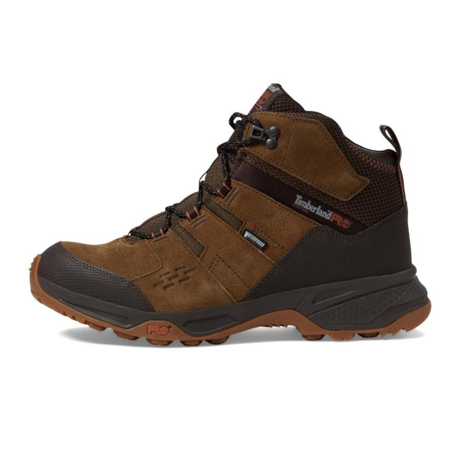 ティンバーランド (Timberland PRO) メンズ ブーツ シューズ・靴 Switchback Lt 6 Inch Soft Toe Waterproof Industrial Work Hiker Boots (Brown/Gum)｜import-garage｜04