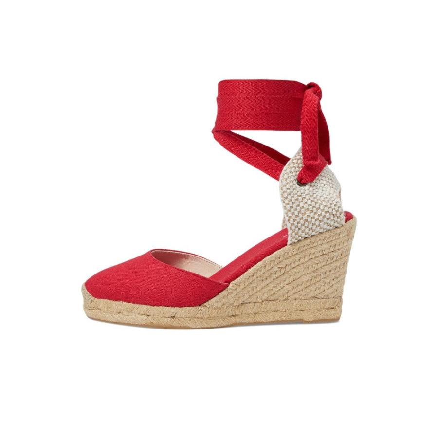 ソルドス (Soludos) レディース エスパドリーユ シューズ・靴 Marseille Wedge Espadrille (Flamenco Red)｜import-garage｜04