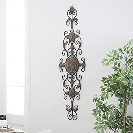 買い物三昧 Deco 79 Metal Scroll Decor For Everlasting Decoration オンライン大特価 Zephyr Tg