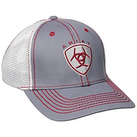 注目ブランドのギフト 送料無料 輸入商品をお手頃値段でお届けします Ariat Men S Gray Red Soft Mesh Gray Red One Size マラソン ランニング Essegtogo Com