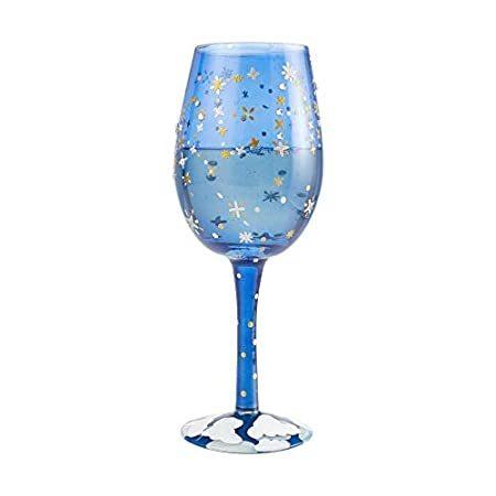 消費税無し by Designs Enesco Lolita B Ounce, 15 Glass, Wine Artisan Hand-Painted Dream オブジェ、置き物