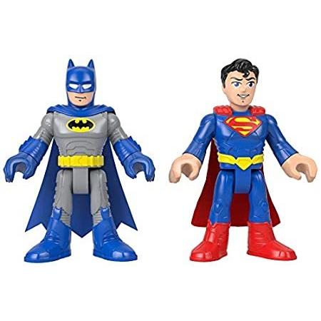 【正規取扱店】 XL Friends Super DC Imaginext Fisher-Price Batman 2-Pack Superman & バットマン