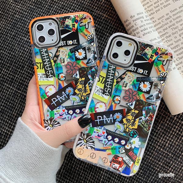 Iphone Se ケース Iphone8 Iphone11 Iphone Xr Iphone Xs スマホ 携帯 ケース カバー ロゴ ステッカー コラージュ アート クリア おしゃれ 韓国 Ysc260 Iphone13ケース携帯スマホカバーのik 通販 Yahoo ショッピング