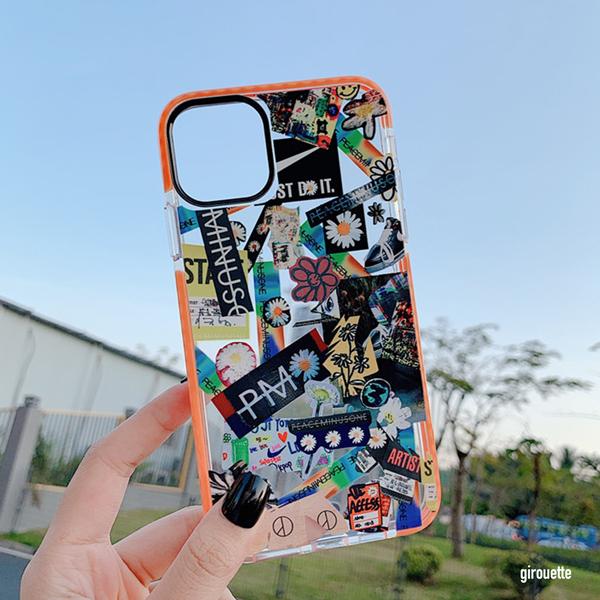 Iphone Se ケース Iphone8 Iphone11 Iphone Xr Iphone Xs スマホ 携帯 ケース カバー ロゴ ステッカー コラージュ アート クリア おしゃれ 韓国 Ysc260 Iphone スマホ 携帯ケースのik 通販 Yahoo ショッピング
