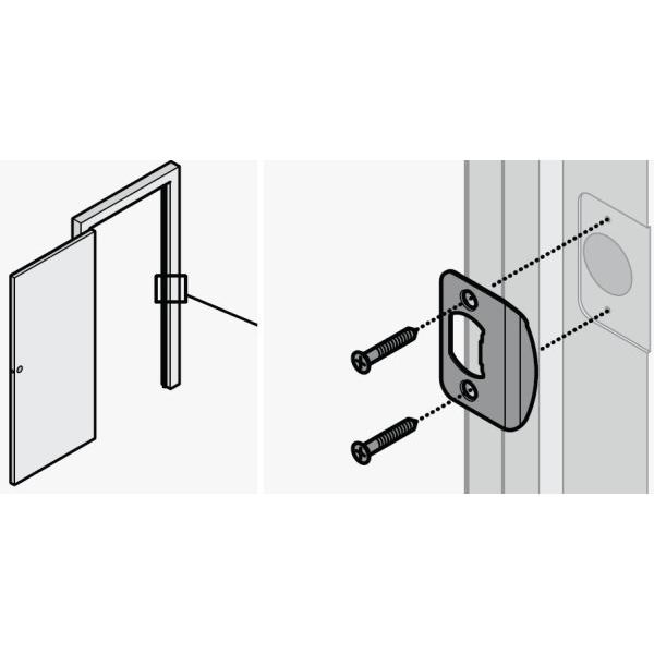 輸入建材ショップ／クイックセット Kwikset 200BL-5 バルボア（Balboa） アンティークブラス色 レバーハンドル_2
