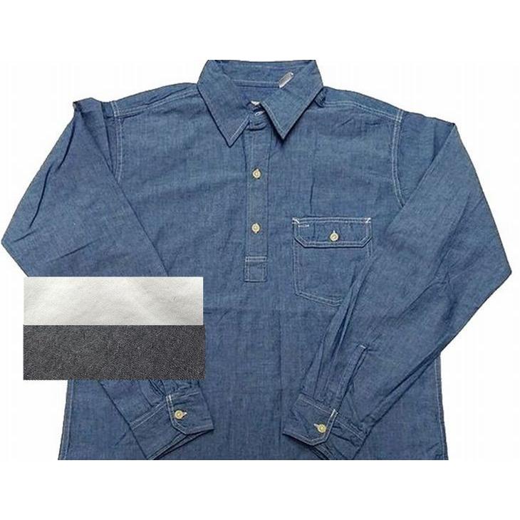 CAMCO(カムコ)シャンブレープルオーバーワークシャツ 3color :camcopullovershambrayshirts:ROOTS  import clothing - 通販 - Yahoo!ショッピング
