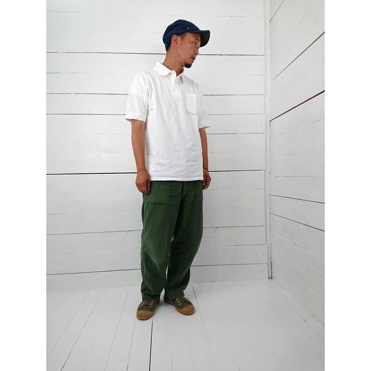 フレッドペリー ビッグポロ ポロシャツ ホワイト ネイビー マスタード