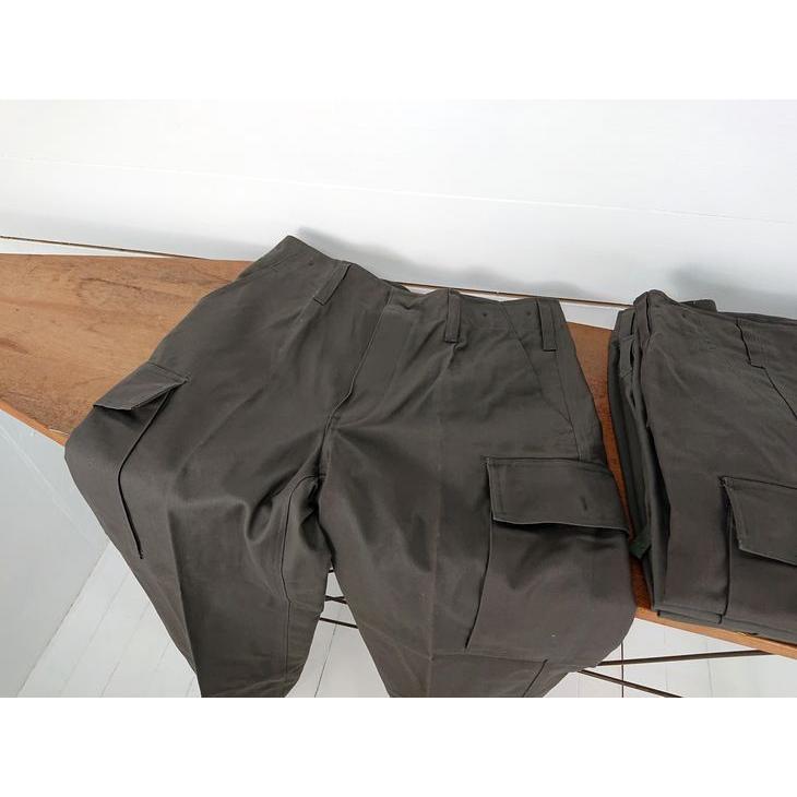 デッドストック ドイツ軍 モールスキンカーゴパンツ ジャーマンモールスキン オリーブ Deadstock German Military