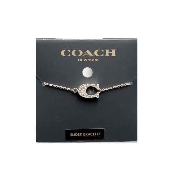 コーチ COACH アクセサリー バングル パヴェ シグネチャー スライダー ブレスレット 91427 SLV シルバー レディース｜import-shop-aij3｜06