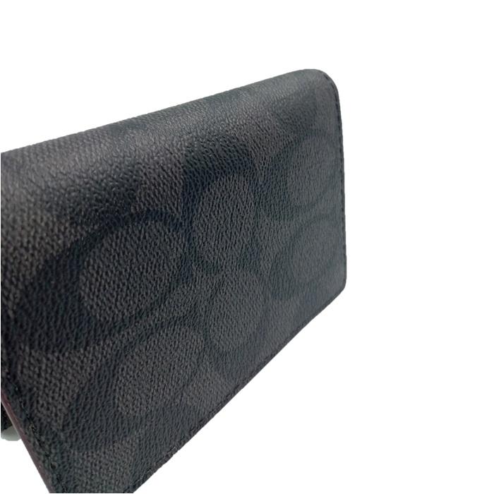 COACH 名刺入れ　91633 COACH コーチ 名刺入れ カードケース メンズ シグネチャー
