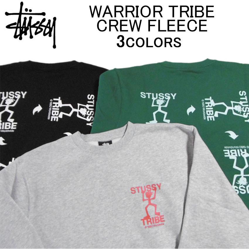ステューシー スウェット トレーナー Stussy Warrior Tribe Crew Fleece フリース クルーネック トレイナー トップス メンズ 男性用 Y560 インポートショップ Bills ビルズ 通販 Yahoo ショッピング